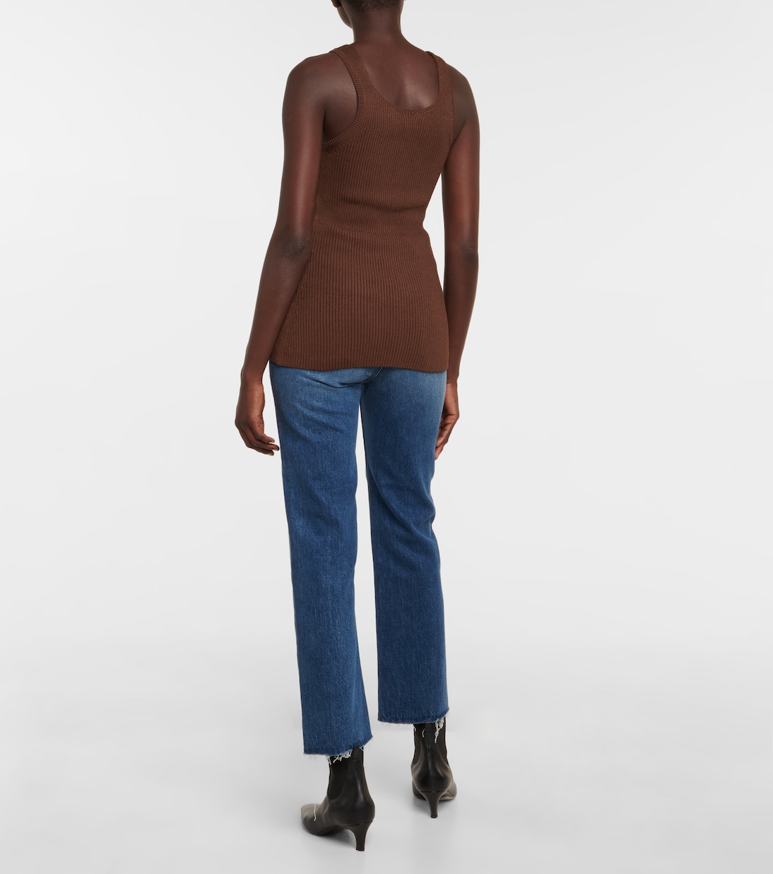 Ribbed-knit tank top | Toteme