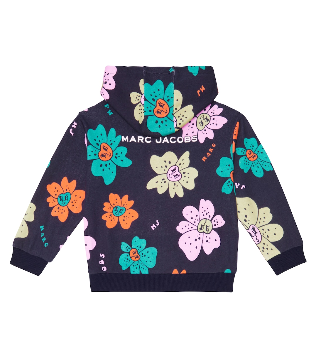 Bedruckter Kapuzenjacke aus Baumwolle | Marc Jacobs Kids