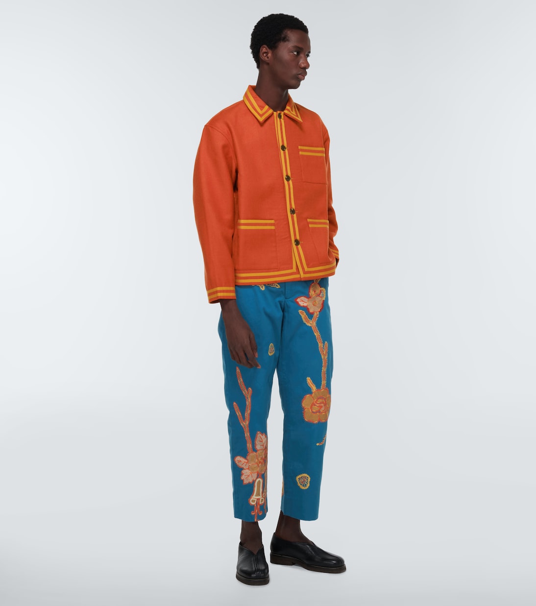 Pantalones Bell Flower de algodón | Bode