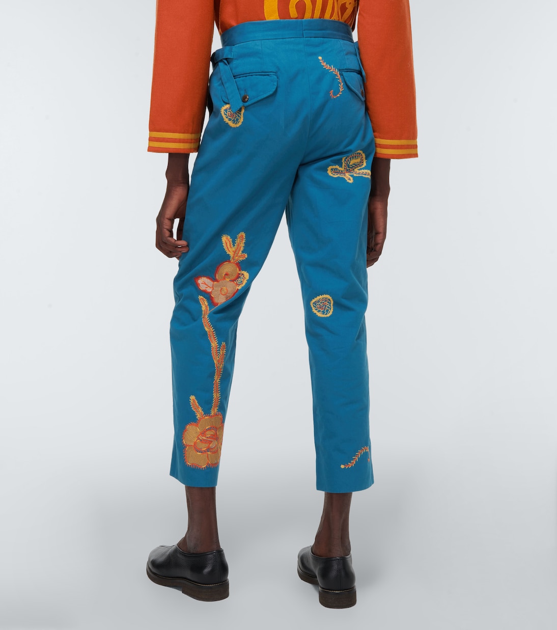 Pantalones Bell Flower de algodón | Bode