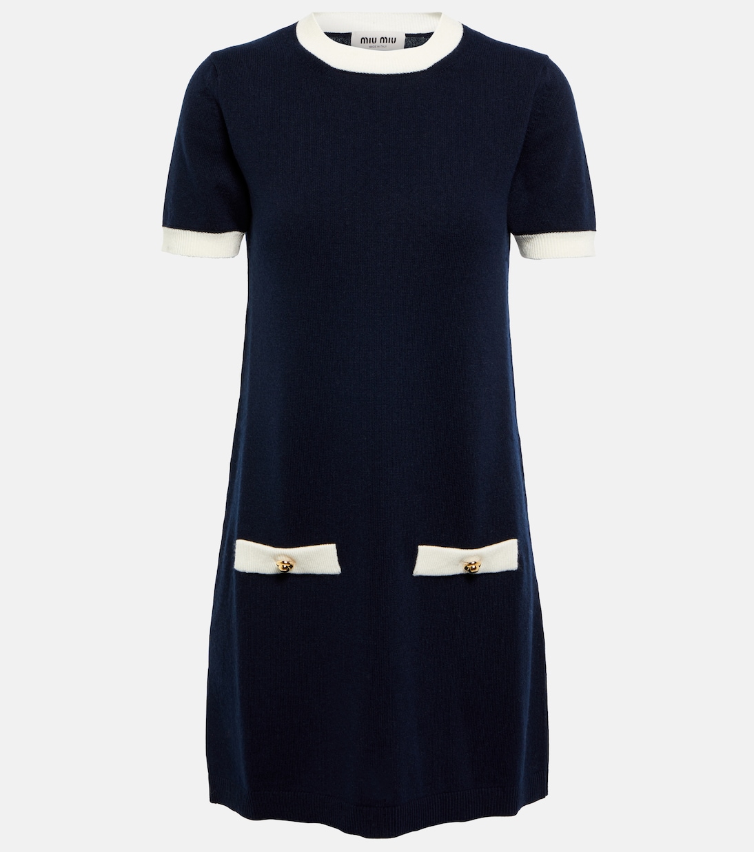 Miniabito in cashmere | Miu Miu