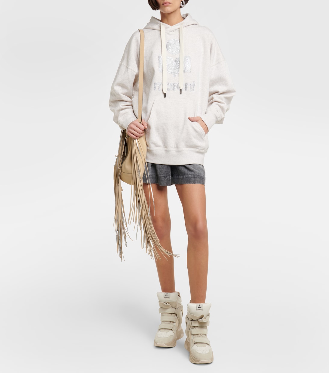 Hoodie Mansel aus einem Baumwollgemisch | Marant Etoile