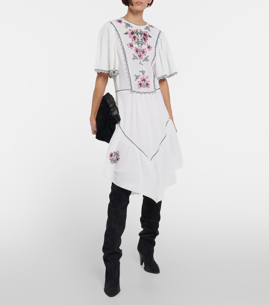 Sinezia embroidered midi dress | Isabel Marant