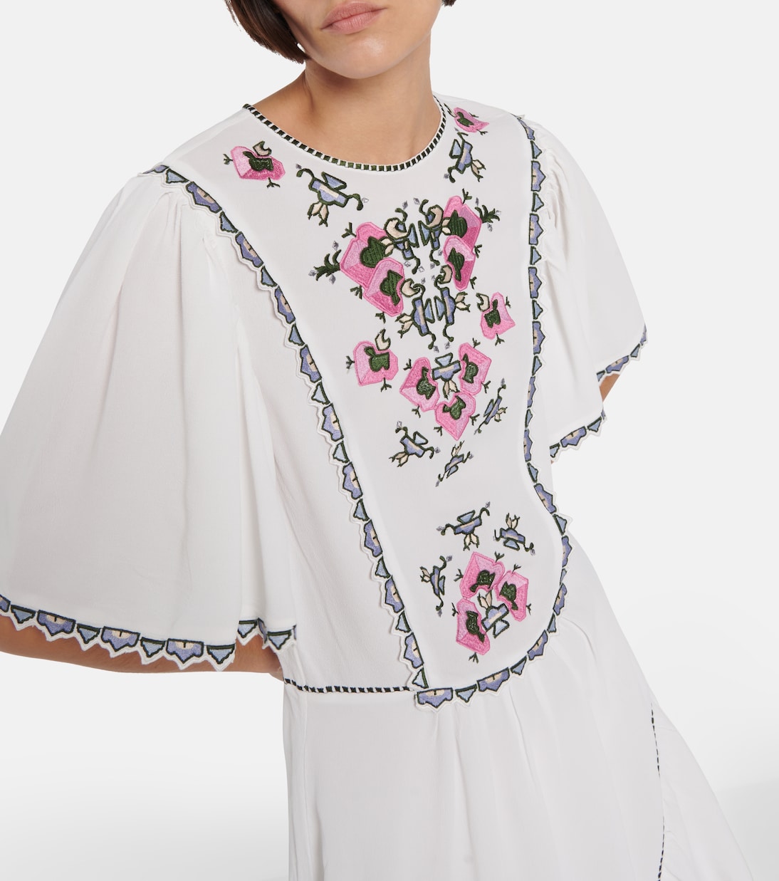 Sinezia embroidered midi dress | Isabel Marant