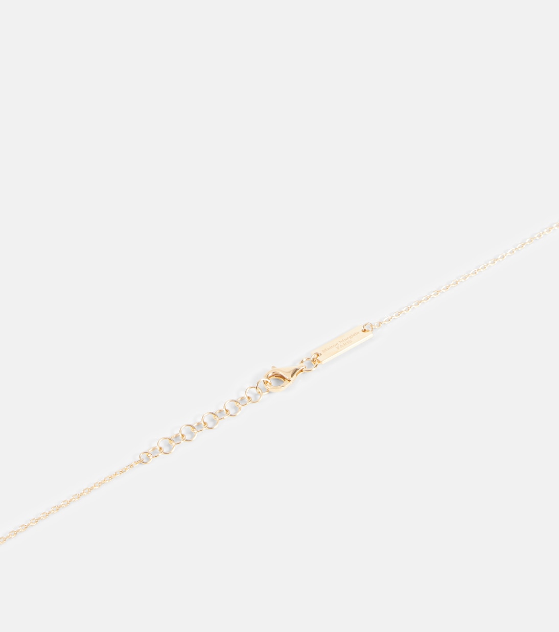 Collana in argento sterling con logo | Maison Margiela