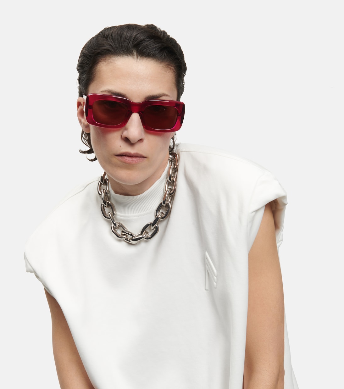 x Linda Farrow - Occhiali da sole Marfa | The Attico