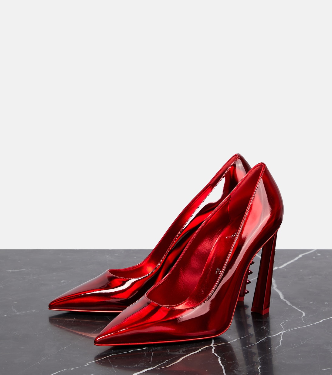 Condorapik 100 patent leather pumps in red Christian Louboutin Mytheresa