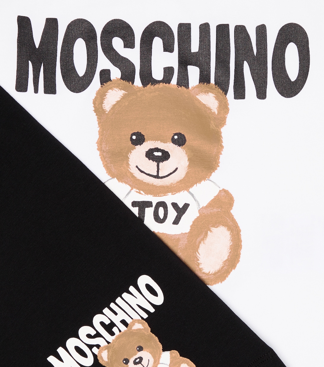 Ensemble t-shirt et short imprimés en coton | Moschino Kids