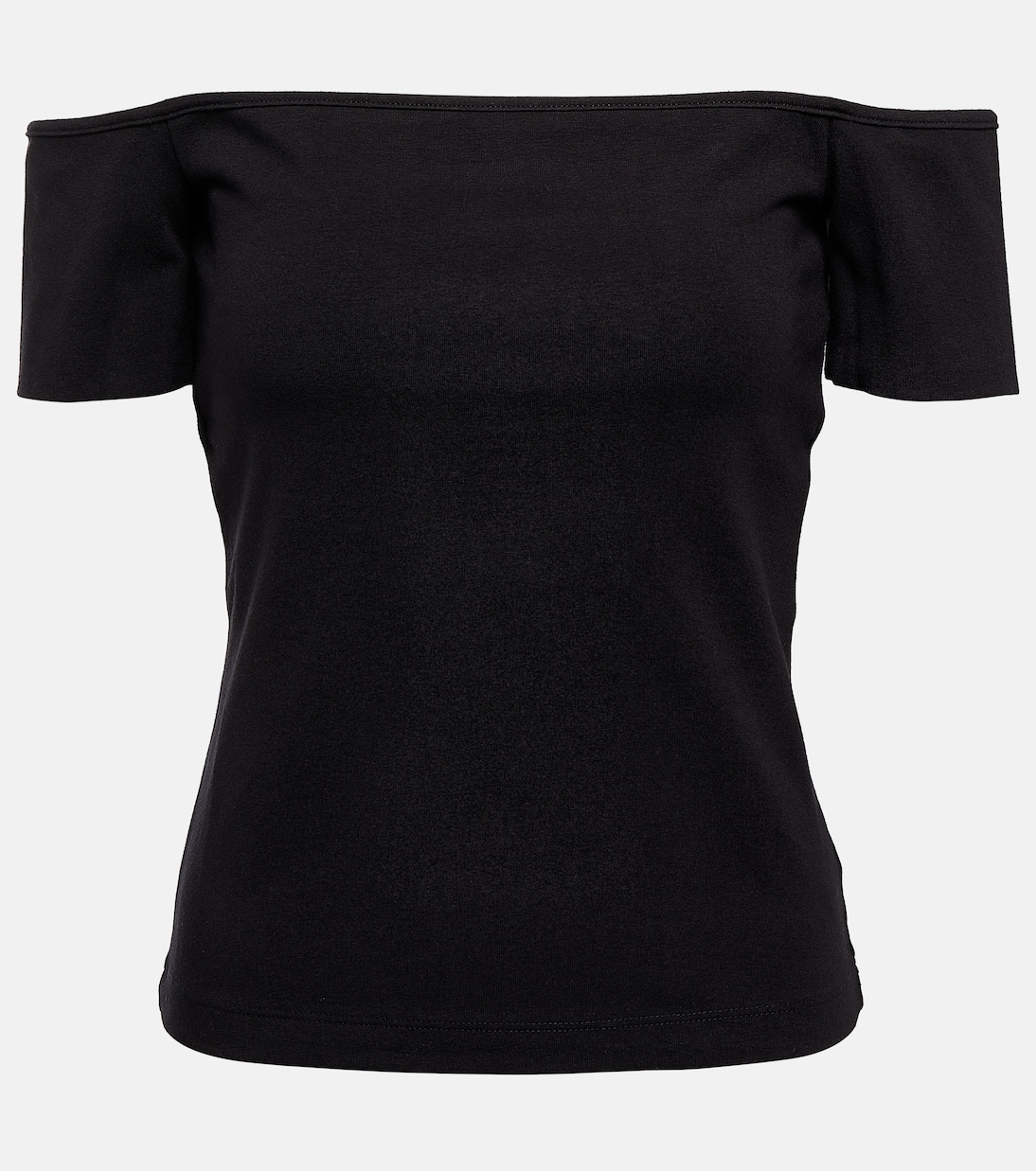 Agda off-shoulder cotton-blend top | Agolde