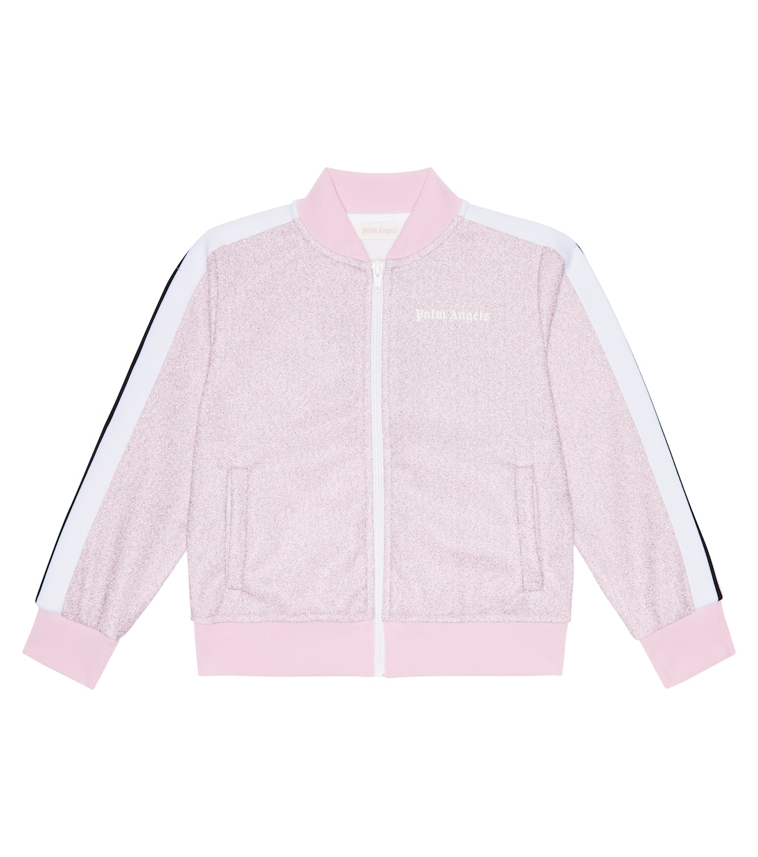 Logo Lurex® track jacket | Palm Angels Kids