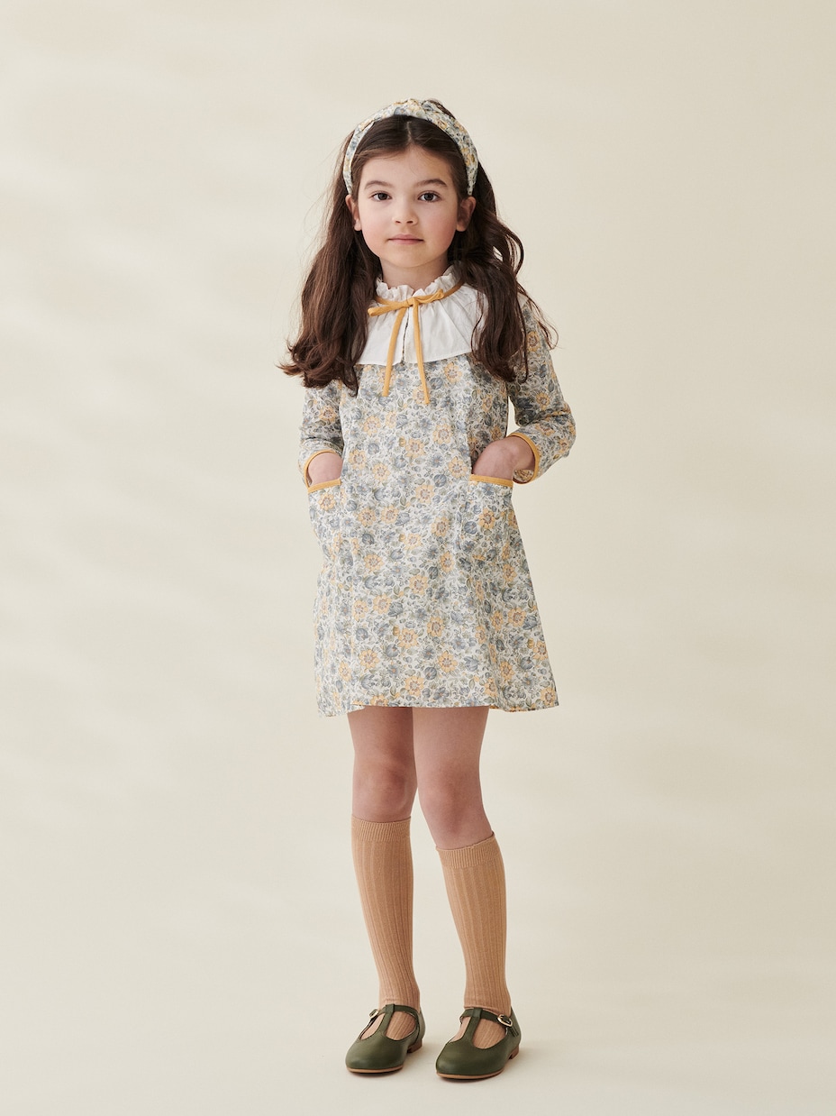 Robe Odisea en coton à fleurs | La Coqueta