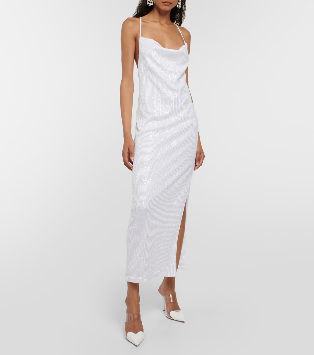 Maxikleid mit Pailletten | Rotate