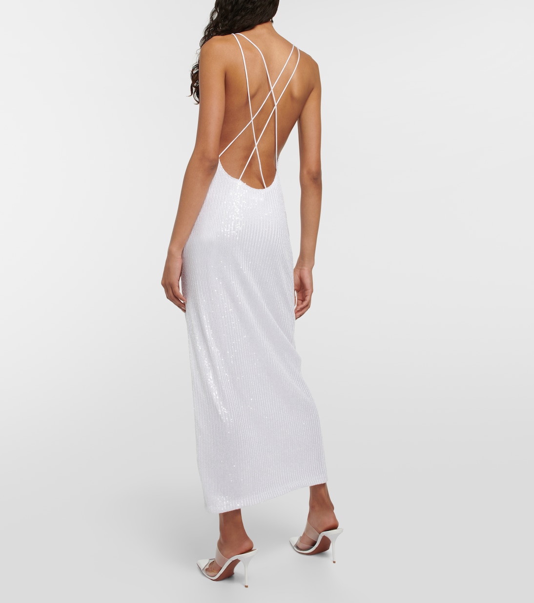 Maxikleid mit Pailletten | Rotate