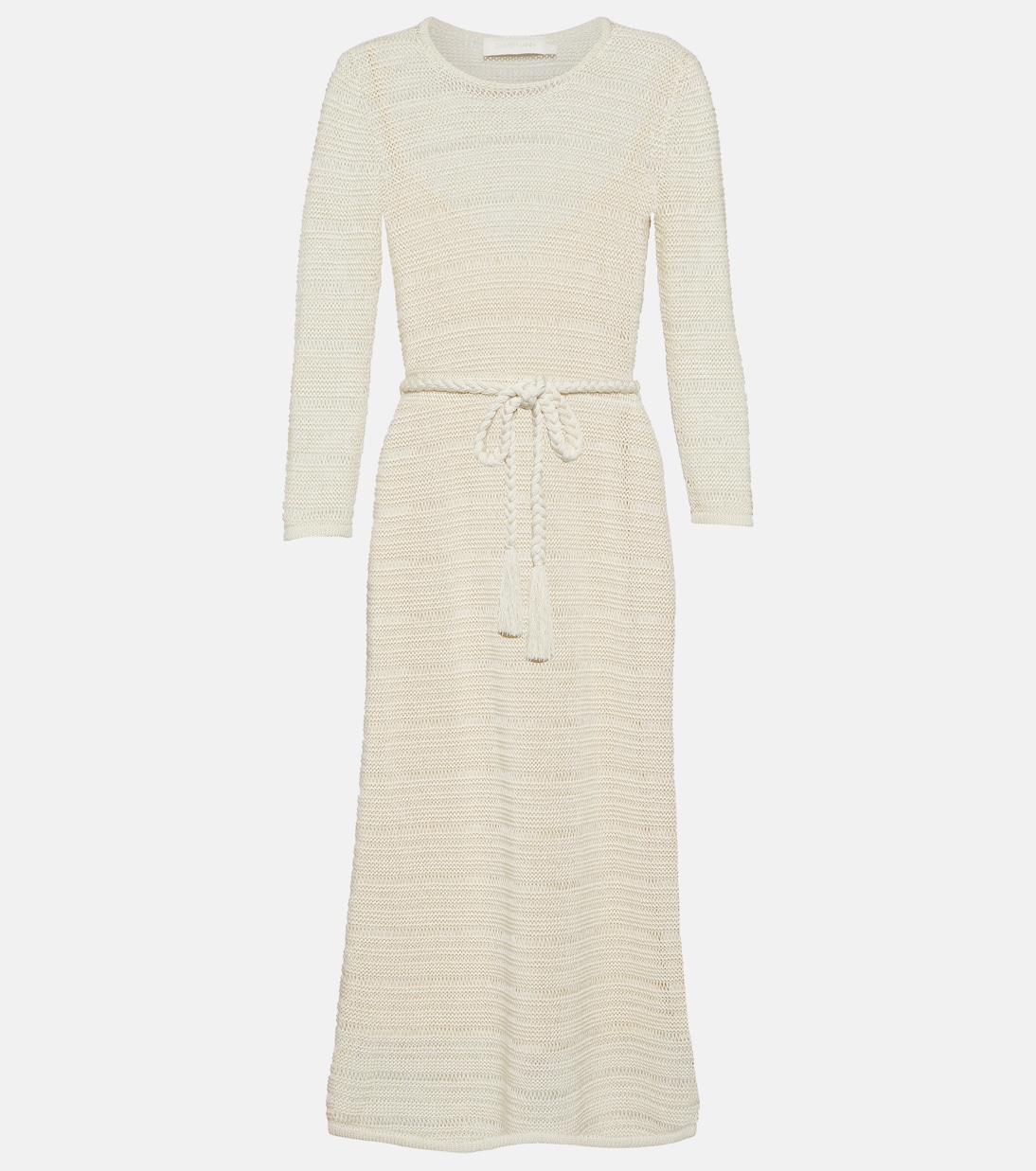 Abito midi Ginger in maglia a coste | Zimmermann