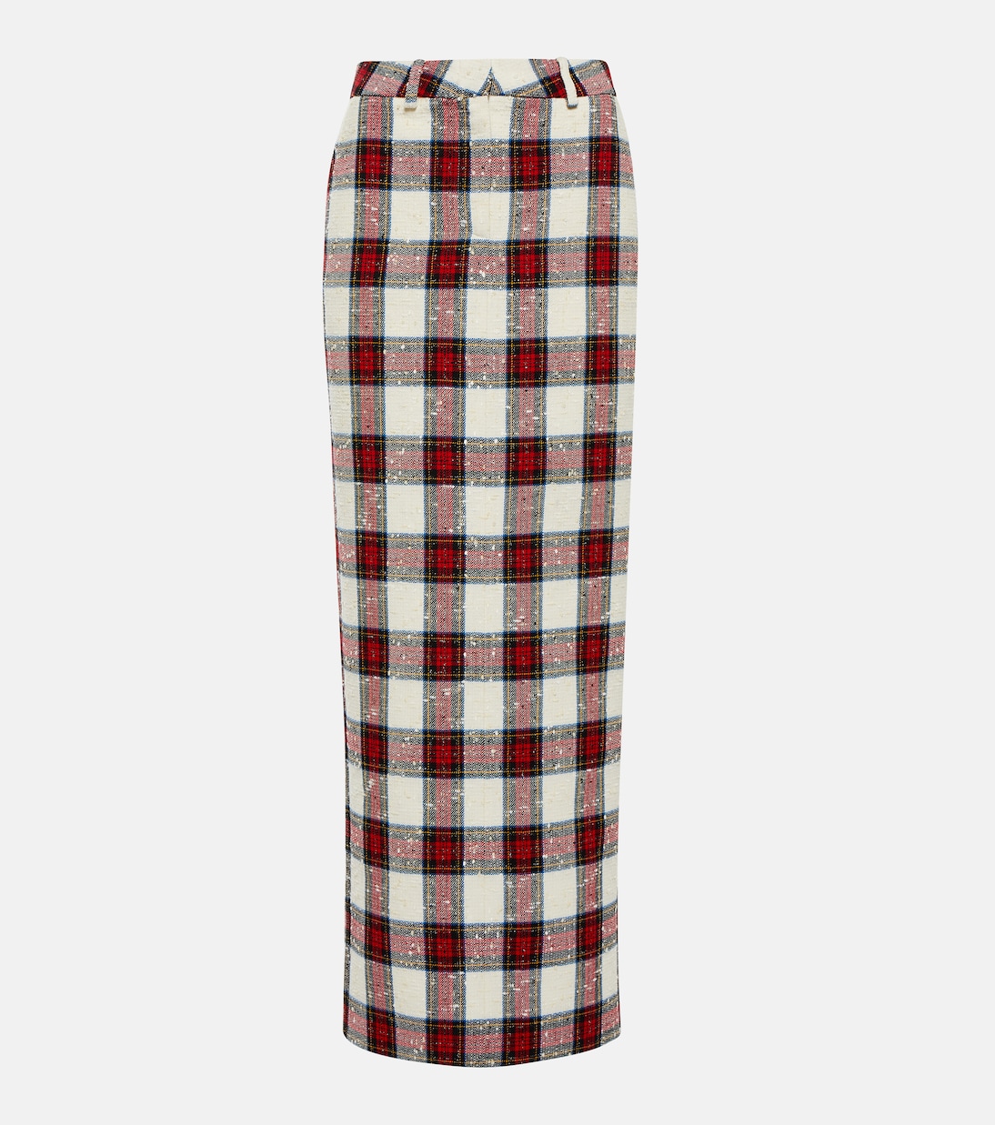 Low-rise wool-blend maxi skirt | Alessandra Rich