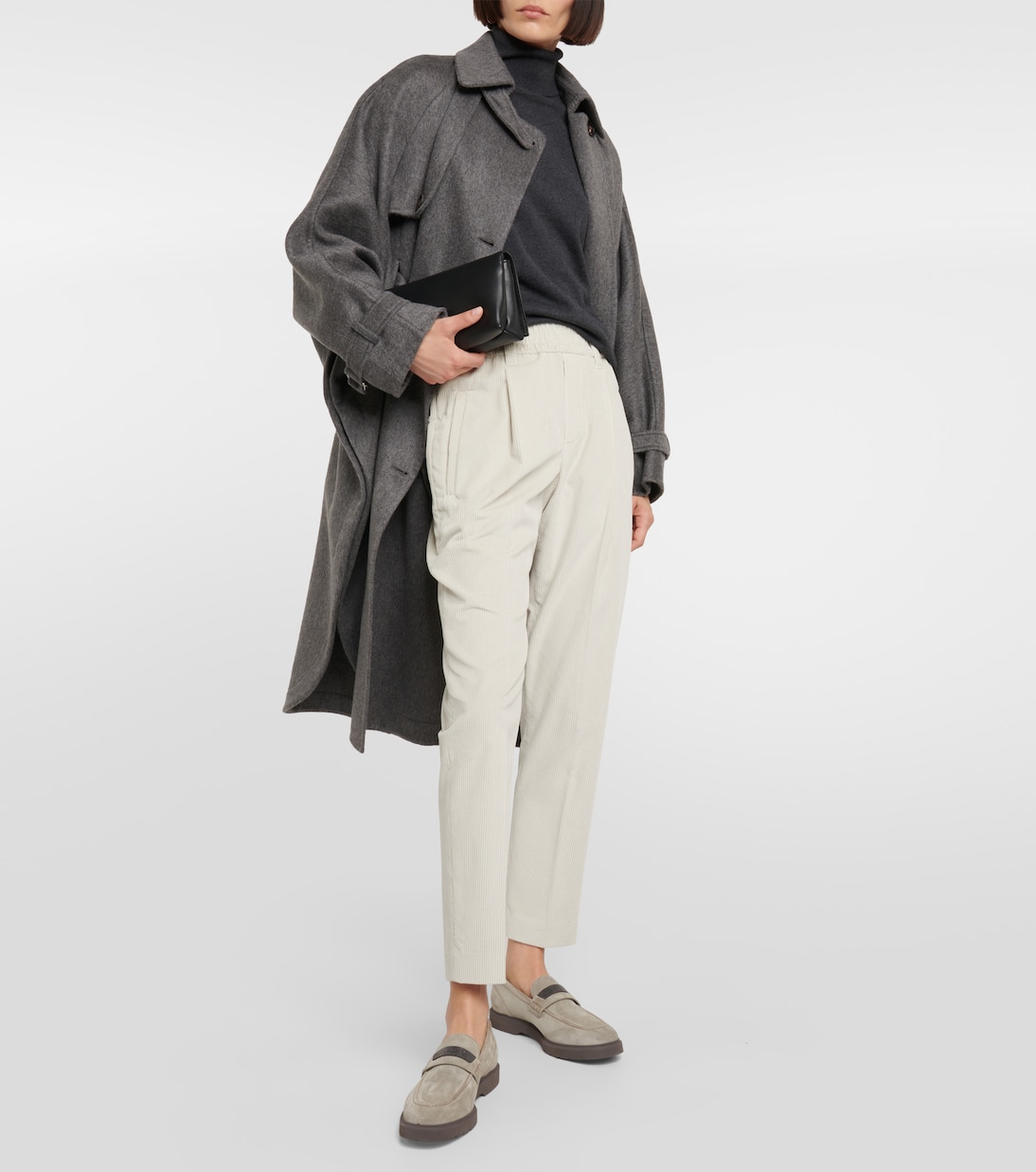 Gerade Hose aus Cord | Brunello Cucinelli