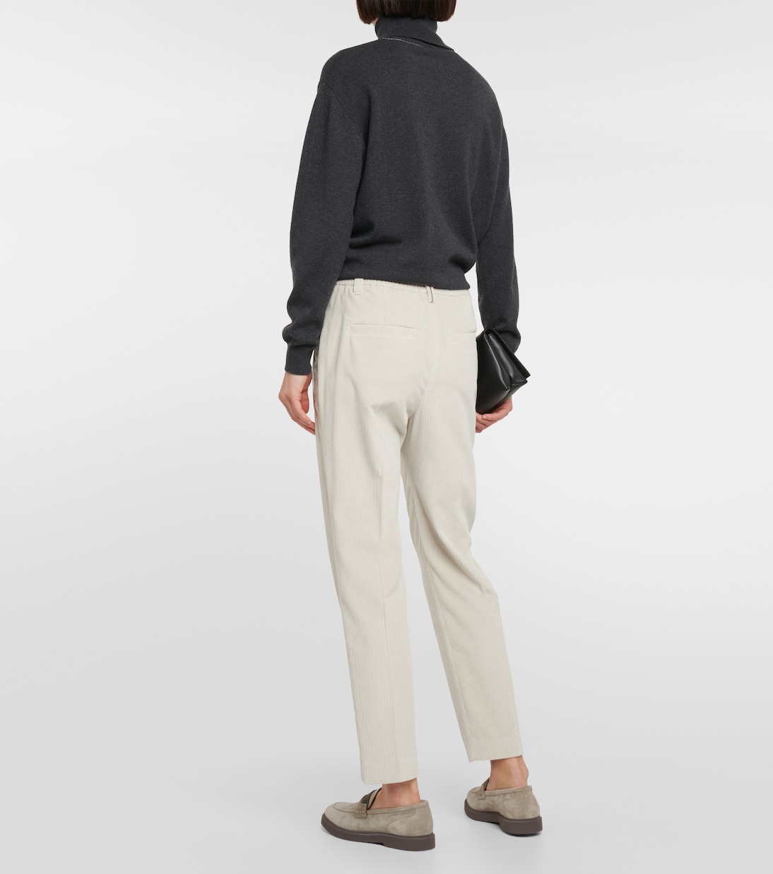 Gerade Hose aus Cord | Brunello Cucinelli