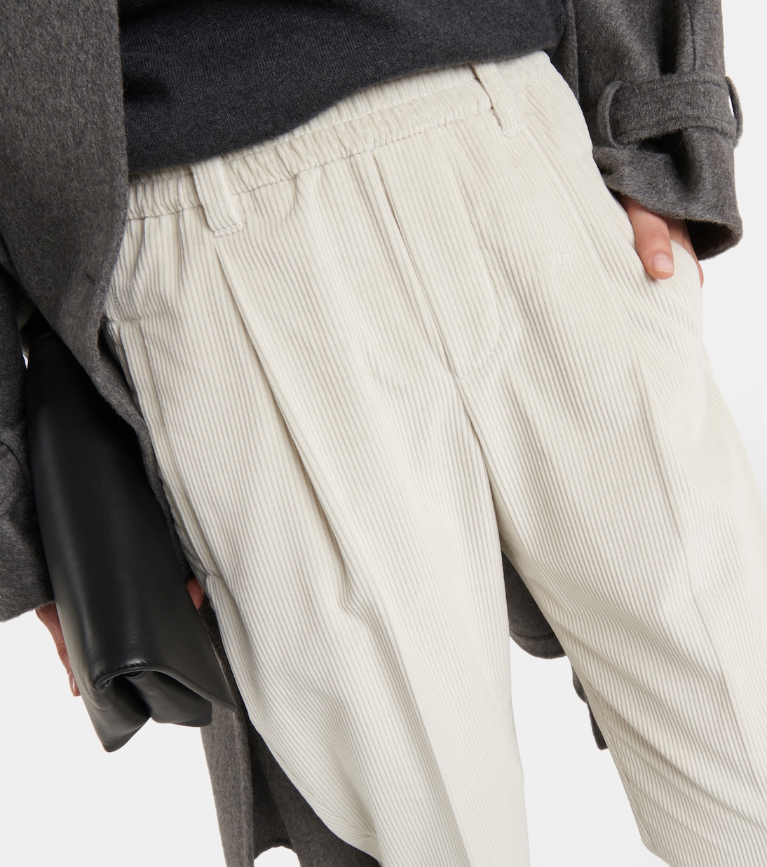 Gerade Hose aus Cord | Brunello Cucinelli