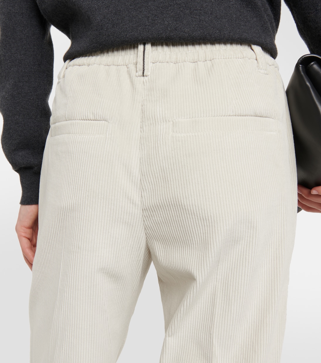 Gerade Hose aus Cord | Brunello Cucinelli