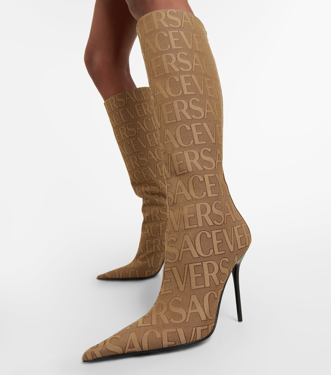 Botas altas Versace Allover | Versace