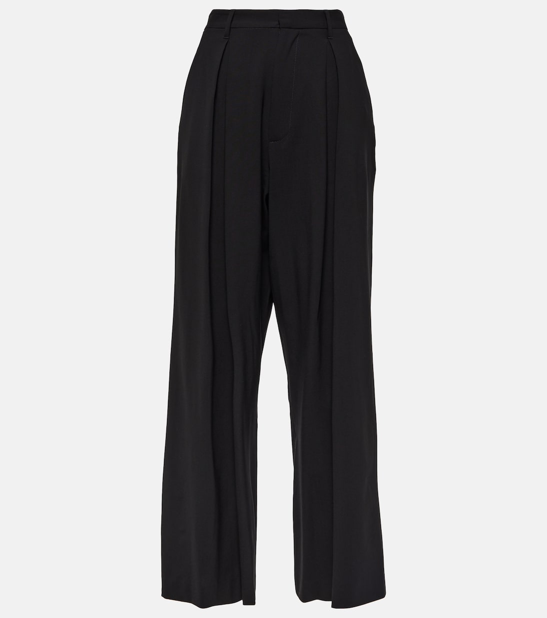Pantalon ample en laine mélangée | Giuseppe di Morabito