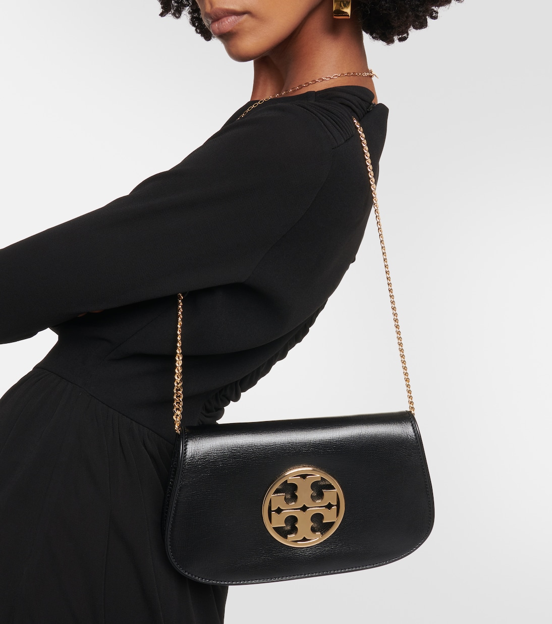 Schultertasche Reva Small aus Leder | Tory Burch