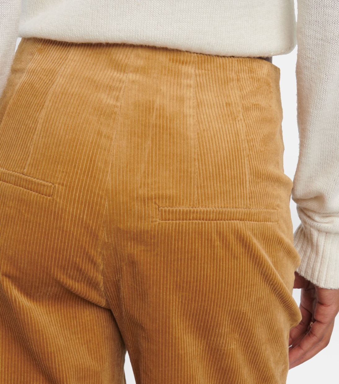 Dova cropped corduroy pants | Veronica Beard
