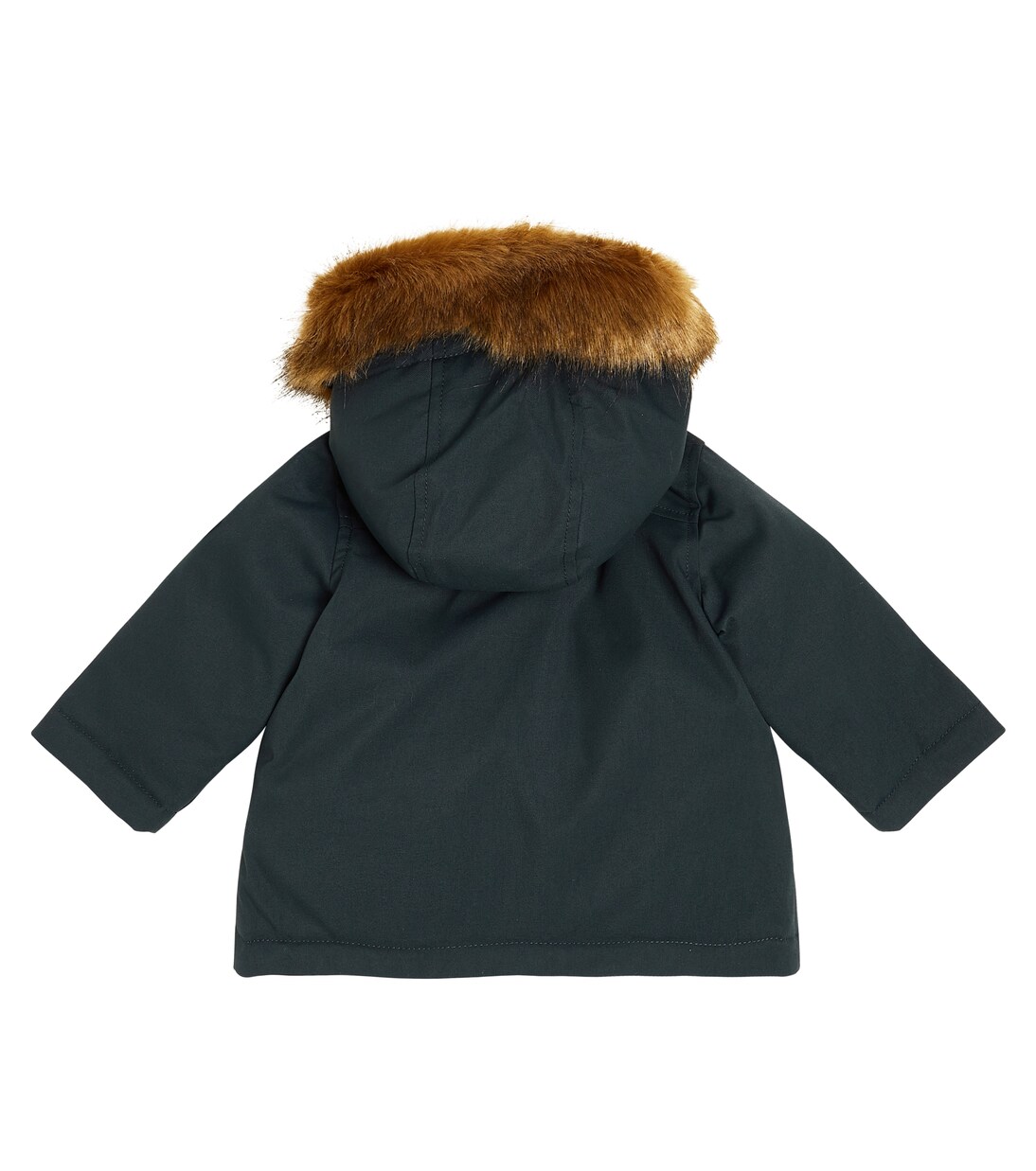 Baby Daunenmantel Dalexio mit Faux Fur | Bonpoint