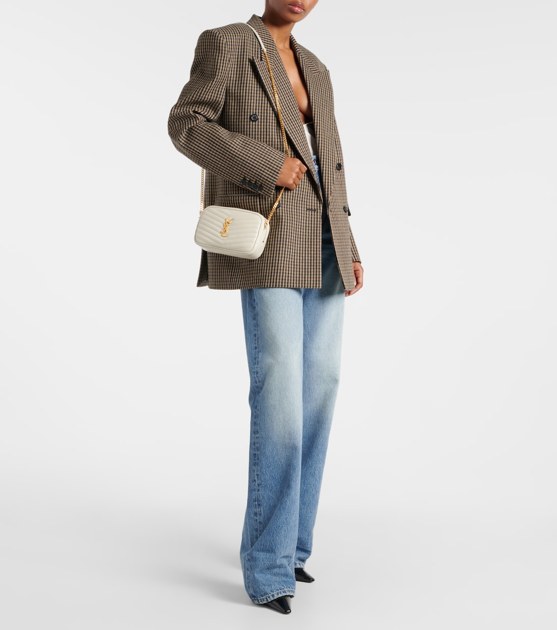 Borsa a tracolla Lou Mini in pelle | Saint Laurent