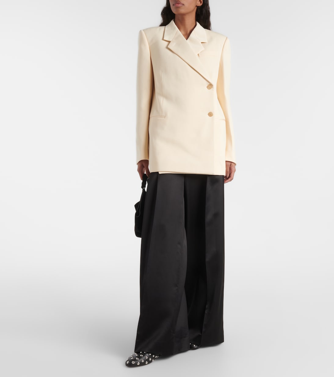 Blazer Otero en laine mélangée | Khaite