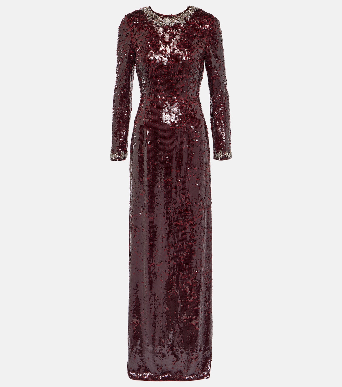Yoanna sequined open-back gown | Erdem