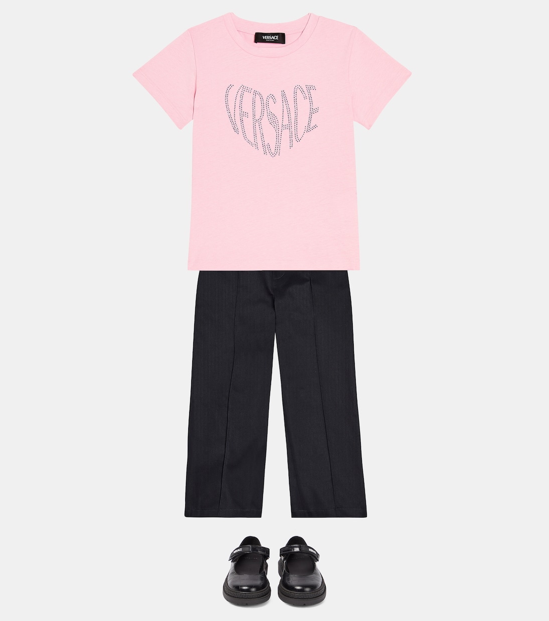 Sandalen La Medusa aus Leder | Versace Kids
