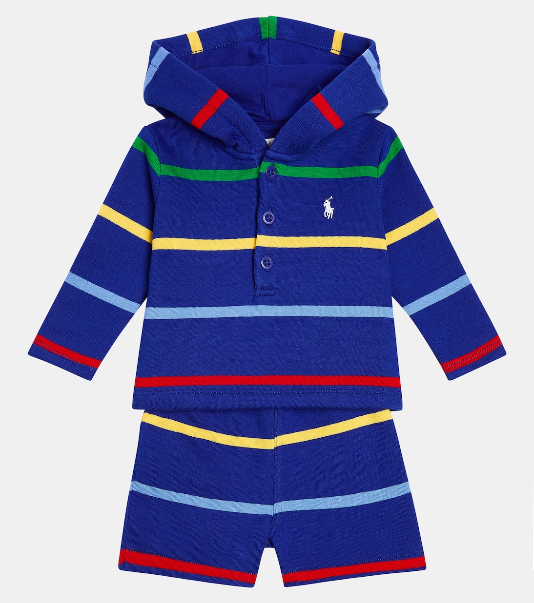 Bebé - set de sudadera y shorts de mezcla de algodón | Polo Ralph Lauren Kids