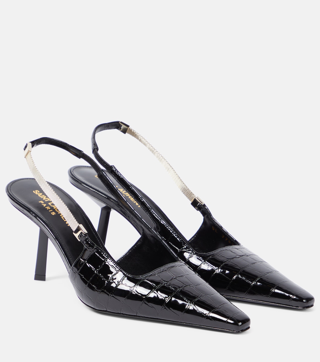 Escarpins Blake en cuir embossé | Saint Laurent