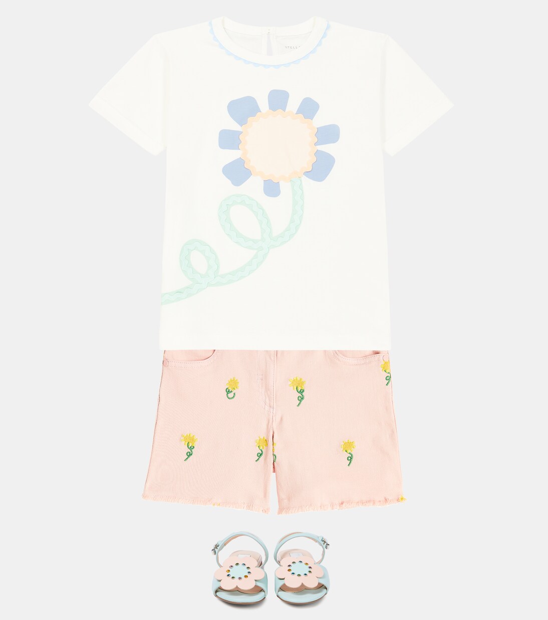 Bedrucktes T-Shirt aus Baumwoll-Jersey | Stella McCartney Kids
