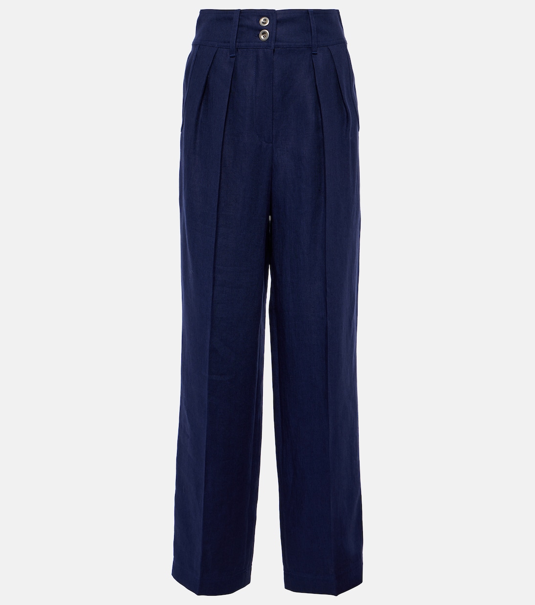 Pantalones Lino Loro Piana Corte Ancho para Jóvenes