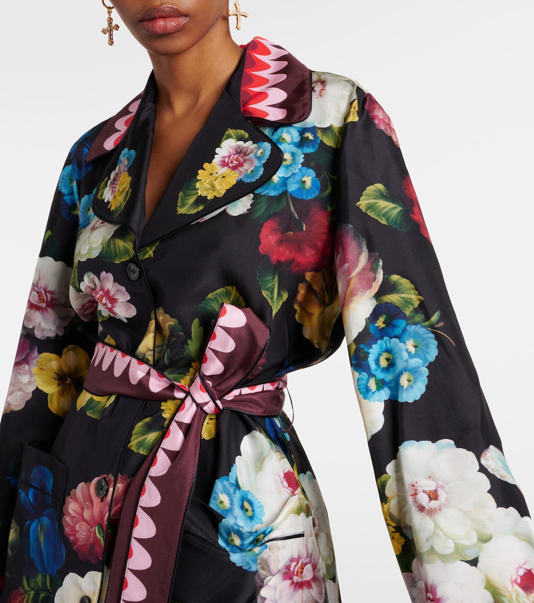Bedrucktes Hemd aus Seide | Dolce&Gabbana