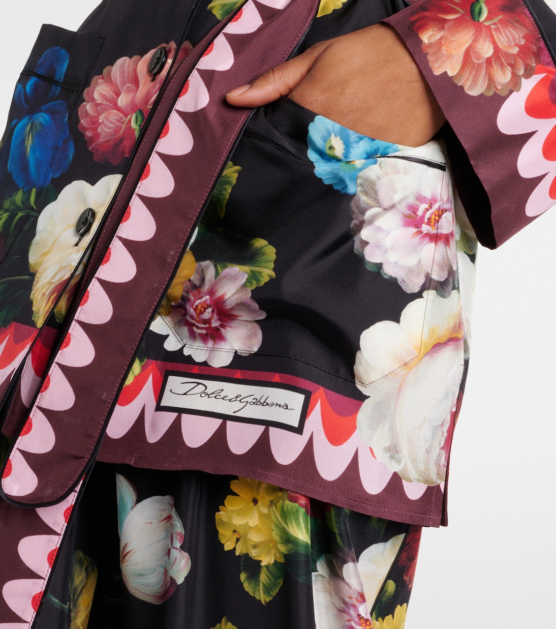 Bedrucktes Hemd aus Seide | Dolce&Gabbana