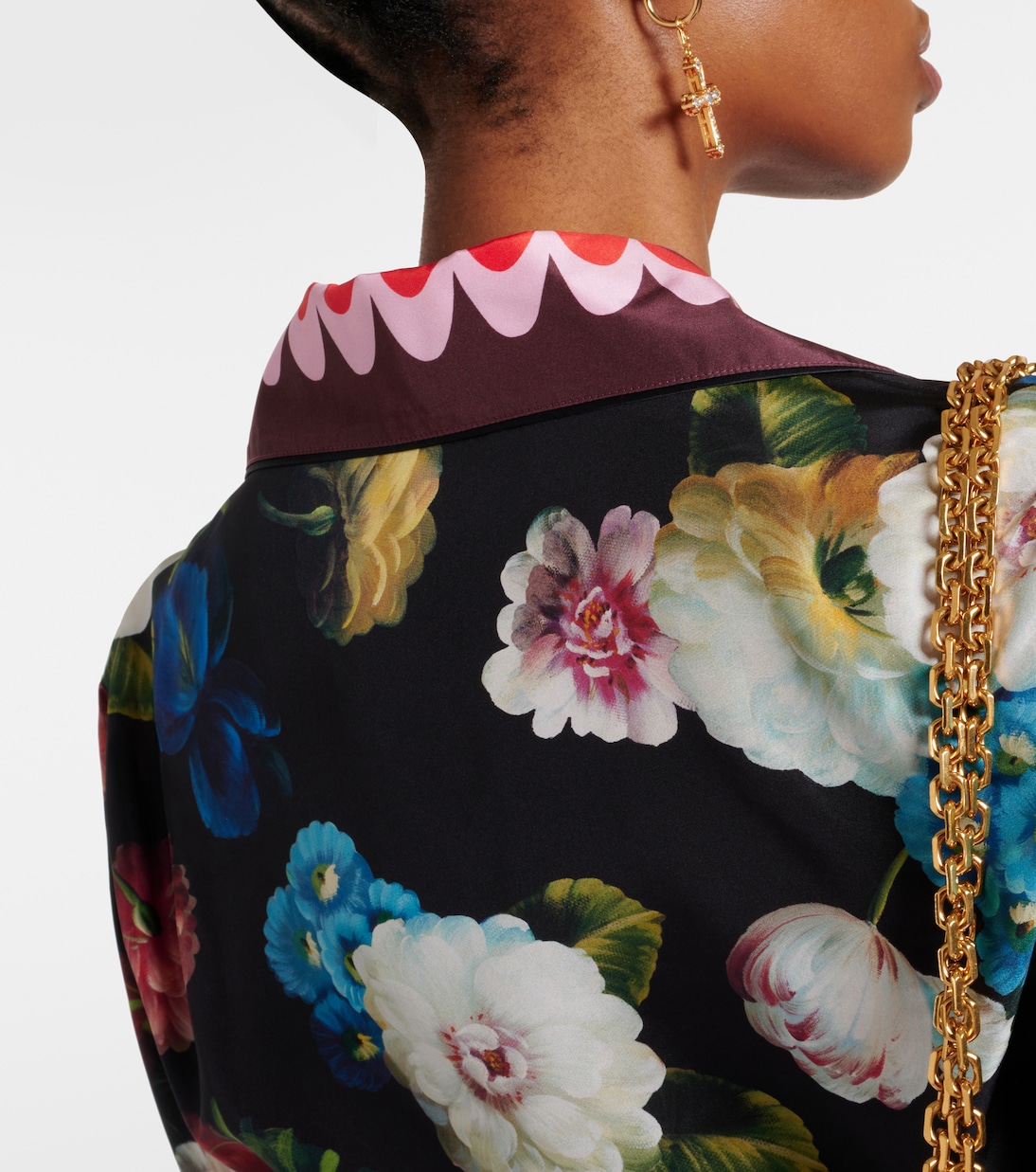 Bedrucktes Hemd aus Seide | Dolce&Gabbana
