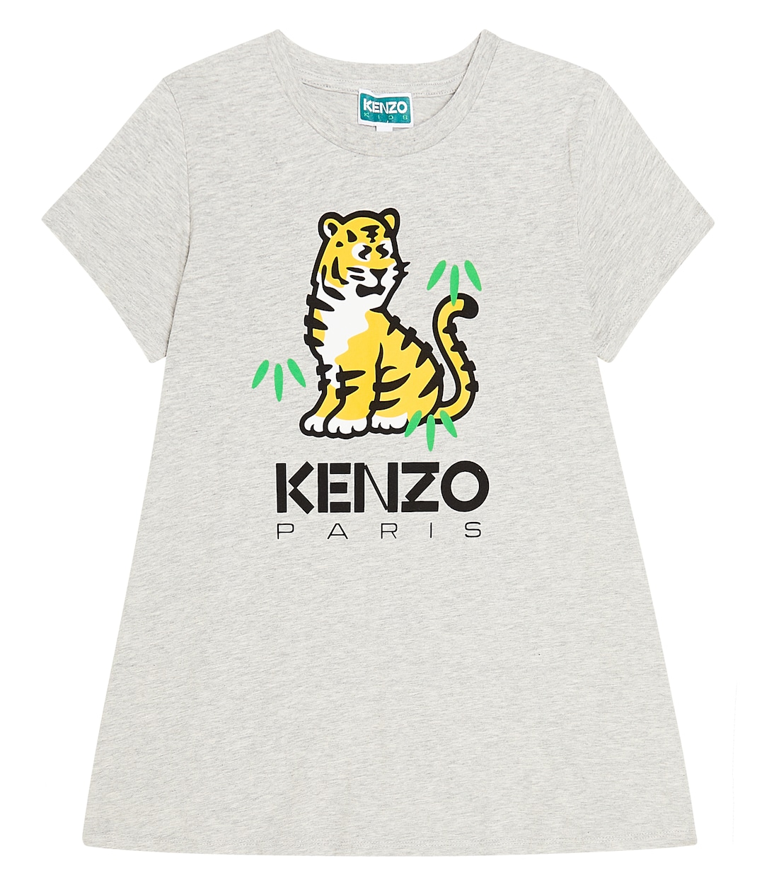 Bedrucktes Kleid aus Baumwoll-Jersey | Kenzo Kids