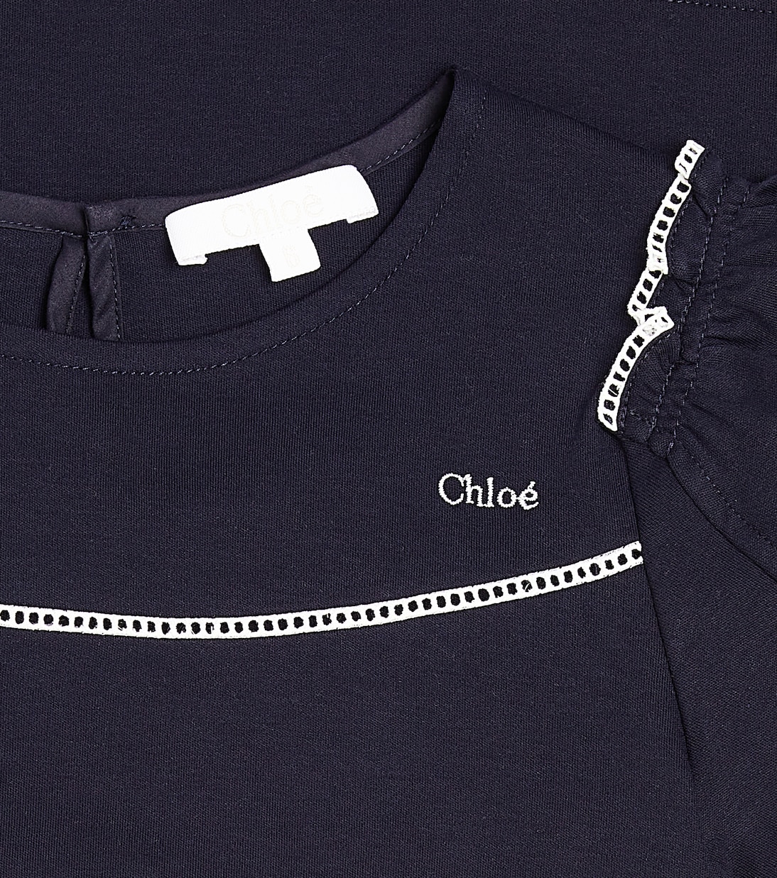 Camiseta de jersey de algodón | Chloé Kids