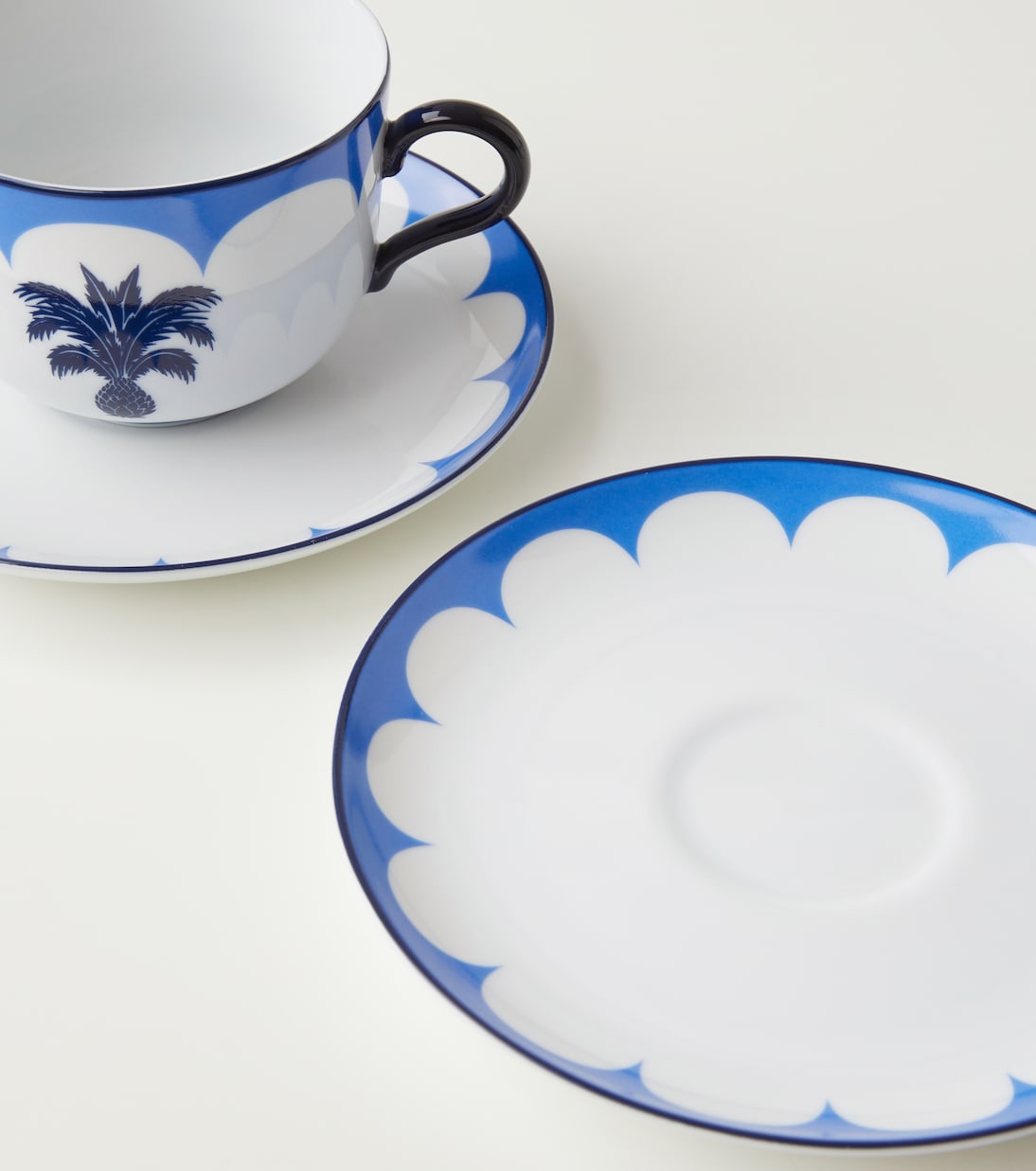 Jaipur set of 2 teacups and saucers | Aquazzura Casa