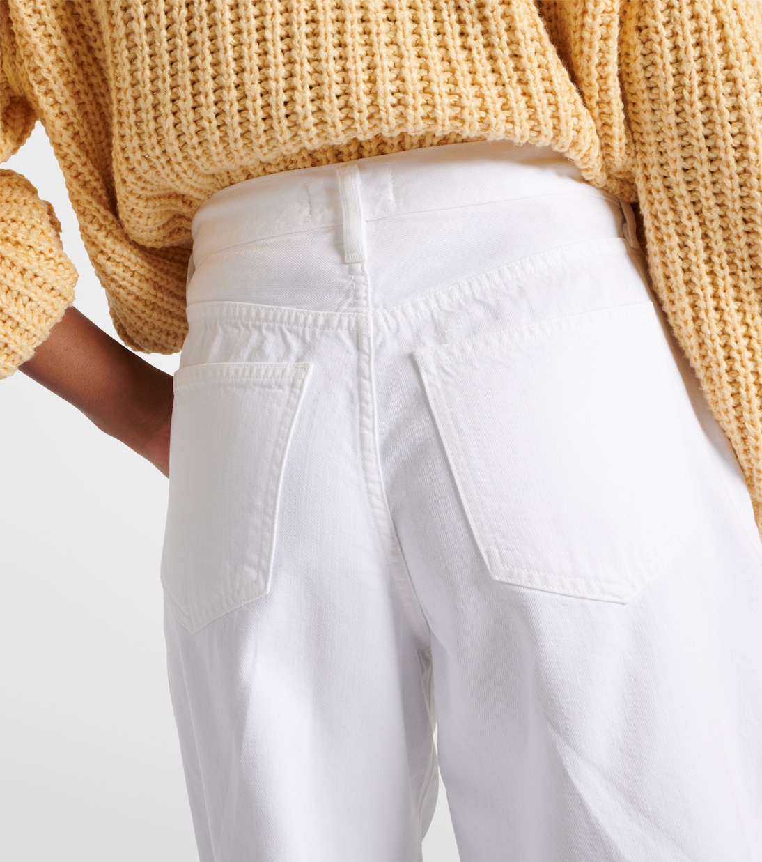 Bermuda Ellis di jeans a vita media | Agolde