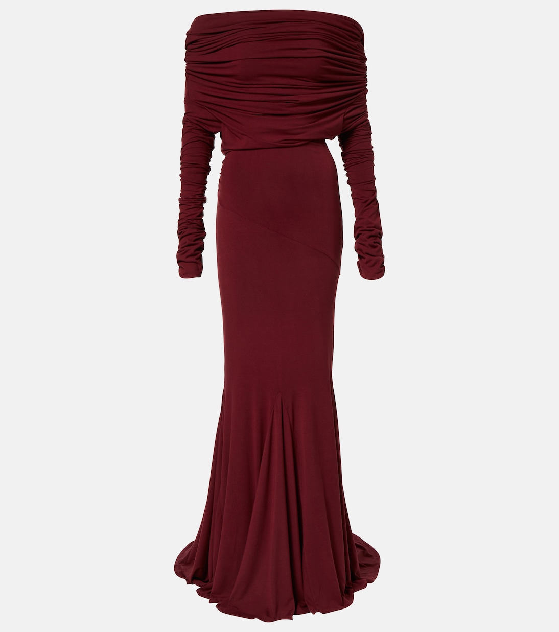 Bound off-shoulder gown | Entire Studios
