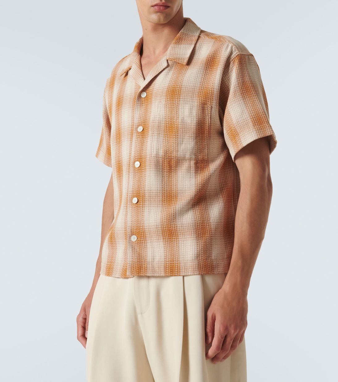 Camicia in cotone a quadri | Frame