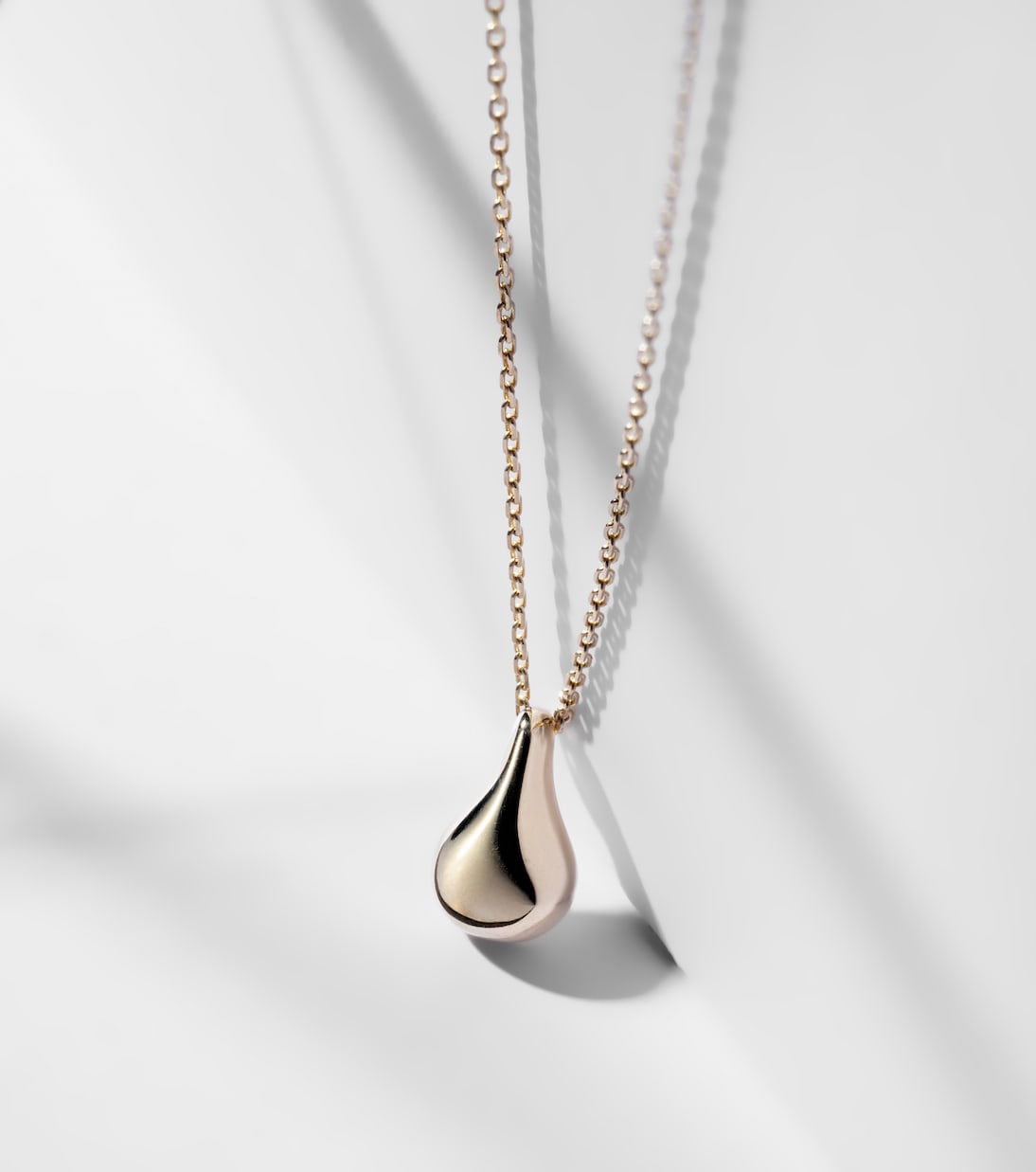 Collana Golden Droplet in oro 10kt | Stone and Strand