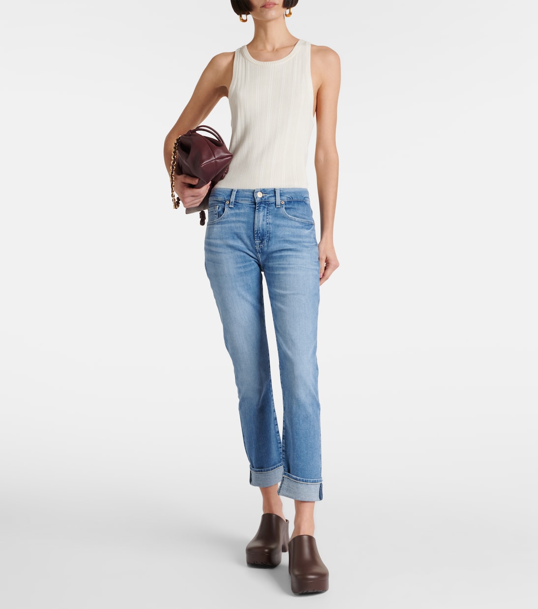 Jeans slim a vita bassa | 7 For All Mankind