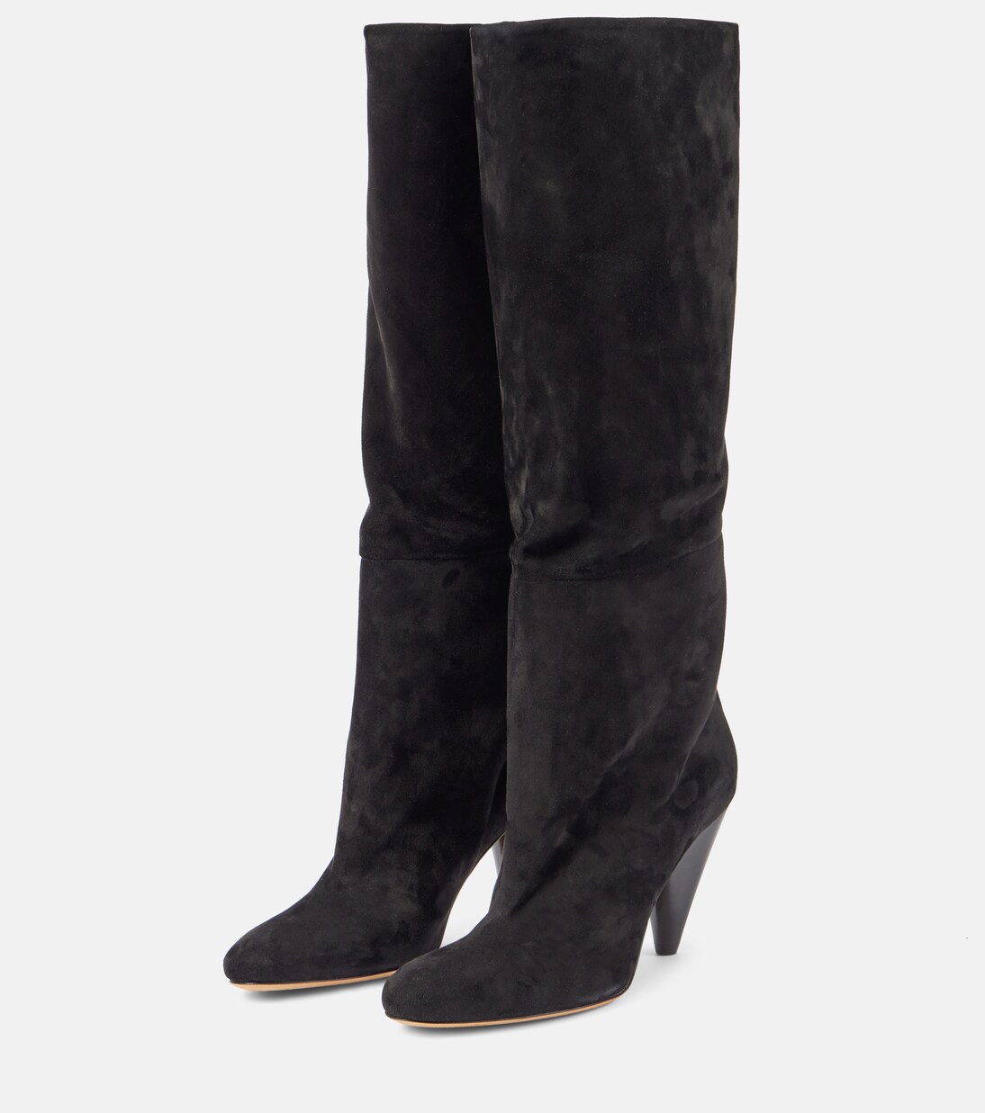 Stivali Cone 90 in suede | Proenza Schouler