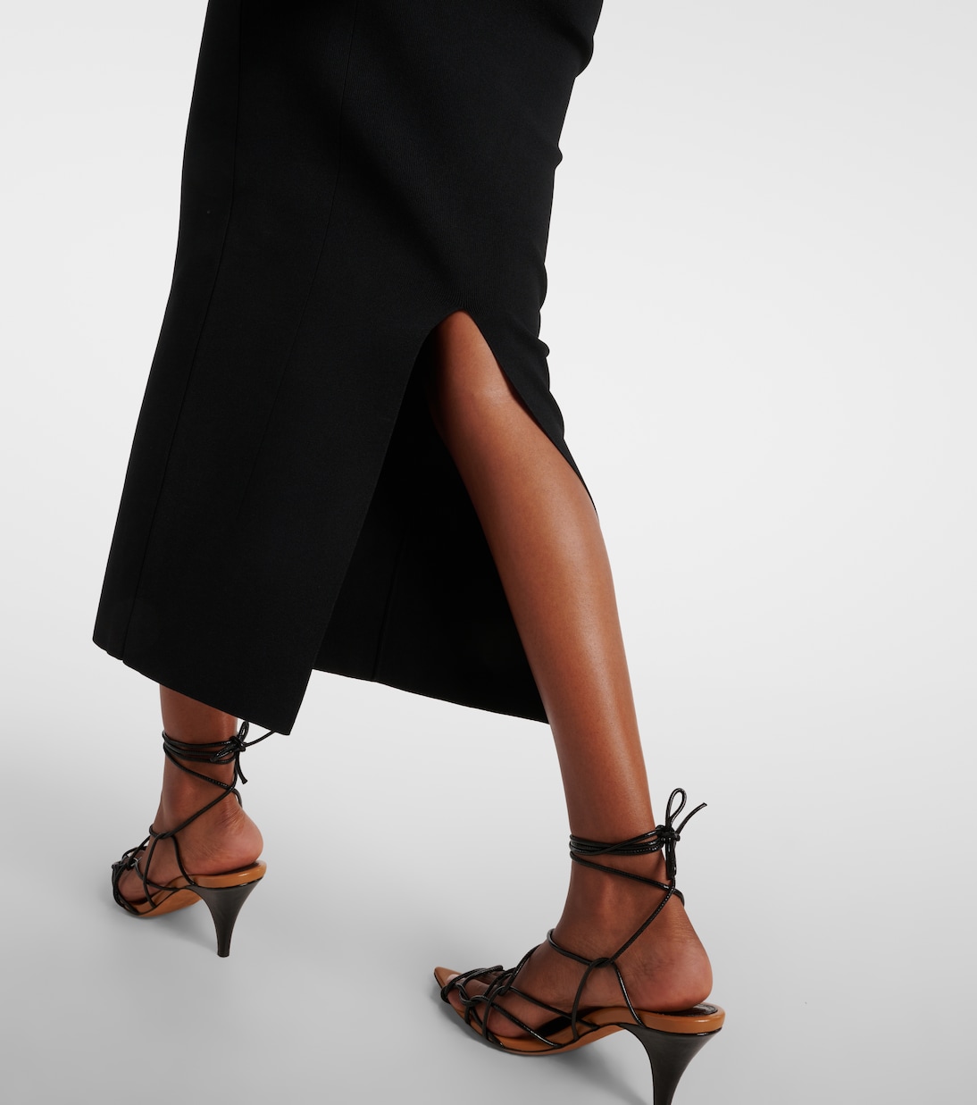 Robe midi Suzanne | Khaite