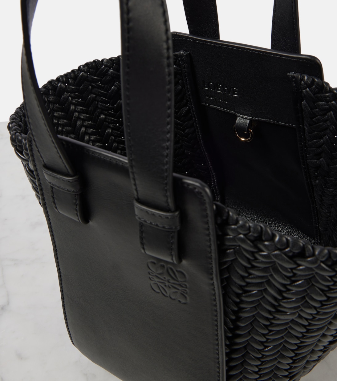 Tote Hammock Compact aus Leder | Loewe